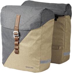 racktime Heda 2.0 Double Bag, desert sand/dust grey csomagtartó táska