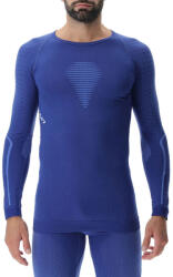 UYN Man Visyon UW Shirt LG SL, blue-blue-white aláöltöző felső