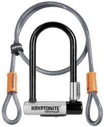 Kryptonite New-U Kryptolok Mini-7 U-lakat + hurokkábel