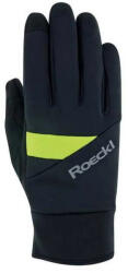 Roeckl Reichenthal black/sulfur spring hosszú újju kerékpáros kesztyű