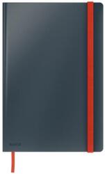 Leitz Cosy Soft Touch B5 80-sheet hardcover velvet grey checkered notebook (44820089)