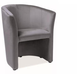 SIGNAL MEBLE CUBA VELVET TM-1 szürke