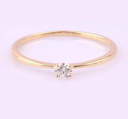 Arany ékszer Juta sárga arany gyűrű - JTFJ-6791-58 (JTFJ-6791-58)