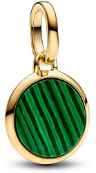 Pandora ME/Moments Zöld gravírozható mini medál charm (763389C01)