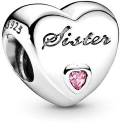 Pandora Moments Lánytestvérek ezüst charm (791946PCZ)