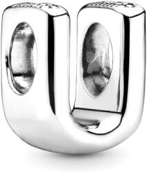 Pandora Moments U betű ezüst charm (797475)