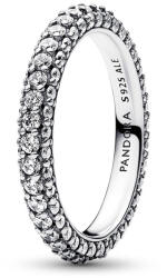 Pandora Timeless Pavé egysoros Ezüst Gyűrű (192627C01-52)