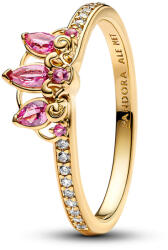 Pandora Disney Aranyhaj hercegnő tiara gyűrű - 163651C01-58 (163651C01-58)