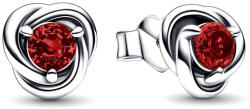 Pandora Vörös örökkévalóság Ezüst Fülbevaló - 292334C06 (292334C06)