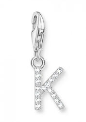 Thomas Sabo "K" betű charm cirkóniával (1950-051-14)