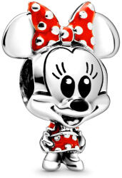Pandora Moments Disney Minnie egér pöttyös ruha és masni ezüst charm (798880C02)