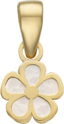 Lisa gyöngyház díszítésű virág medál - JTAG-7212 (JTAG-7212)