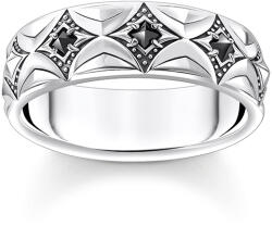 Thomas Sabo Fekete mintás gyűrű (TR2453-643-11-58)