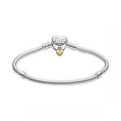 Pandora Moments Disney, szívkapcsos shine karkötő - 569563C01-16 (569563C01-16)