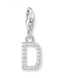 Thomas Sabo "D" betű charm cirkóniával (1944-051-14)