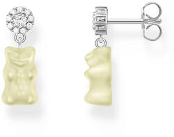 Thomas Sabo X HARIBO ezüst fülbevaló lógó fehér gumimacival (H2330-052-14)