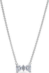 Pandora Szikrázó masni nyaklánc - 393509C01-45 (393509C01-45)