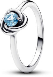 Pandora Tengerkék örökkévalóság Ezüst színű Gyűrű - 192993C03-58 (192993C03-58)
