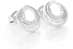 Moon Diamonds fehér arany fülbevaló - 30-71063-1255 (30-71063-1255)
