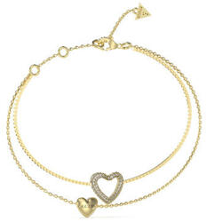 Guess Beloved dupla soros női szív karkötő JUBB05027JWYGS - JUBB05027JWYGS (JUBB05027JWYGS)