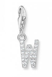 Thomas Sabo "W" betű charm cirkóniával (1960-051-14)