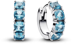 Pandora Világoskék karika-fülbevaló - 293851C01 (293851C01)