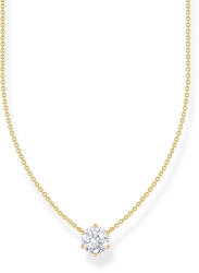 Thomas Sabo aranyozott női nyaklánc cirkóniával (KE2210-414-14-L45V)