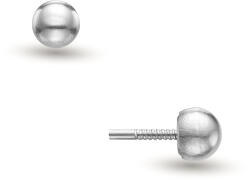 Lisa Jewelry for Kids fehérarany stekker gyerekfülbevalóra (1 db) gömb zárral (JTAG-0365-18) - jutaoraekszer