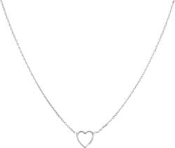 Ezüst ékszer Juta ezüst nyaklánc szív medállal - 80155533 (80155533)