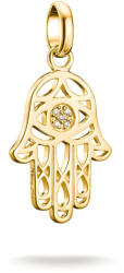 Thomas Sabo Fatima keze connect medál, aranyozott (CC1243-414-14)