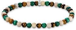 Thomas Sabo karkötő föld színű és zöld gyöngyökkel - A2183-468-7-L21 (A2183-468-7-L21)