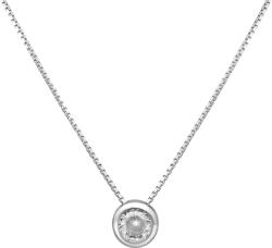 Ezüst ékszer Juta ezüst nyaklánc egyköves medállal - JTTC-7798 (JTTC-7798)