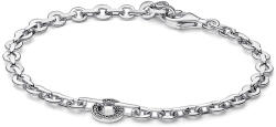 Pandora Signature Pavé merész láncos karkötő - 592777C01-16 (592777C01-16)