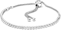 Pandora Szikrázó ezüst teniszkarkötő - 599375C01-1 (599375C01-1)