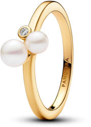 Pandora dupla kezelt édesvízi tenyésztett gyöngyös gyűrű - 163156C01-50 (163156C01-50)