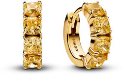 Pandora Sárga karika-fülbevaló - 263851C02 (263851C02)