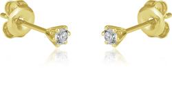 Moon Diamonds sárga arany fülbevaló - 30-00087-1250F (30-00087-1250F)