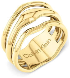 Calvin Klein Wavy női gyűrű CKJ35000723D - CKJ35000723D (CKJ35000723D)