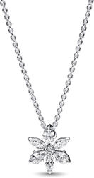 Pandora Szikrázó herbárium Ezüst Nyaklánc és medál - 392387C01-45 (392387C01-45)