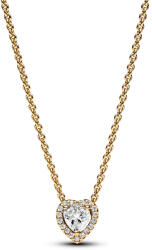 Pandora Szikrázó szív collier nyaklánc - 368425C01-45 (368425C01-45)