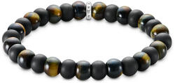 Thomas Sabo karkötő obszidián és tigrisszem gyöngyökkel - A2196-806-11-L17 (A2196-806-11-L17)