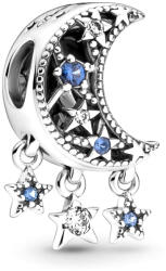 Pandora Moments Csillag és félhold ezüst charm - 799643C01 (799643C01)