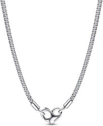 Pandora Moments szegecselt kígyólánc Ezüst Nyaklánc - 392451C00-45 (392451C00-45)