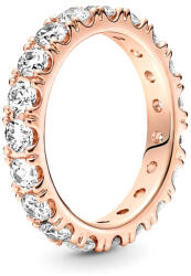 Pandora Örök szikrázó sor rozé arany gyűrű - 180050C01-50 (180050C01-50)