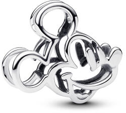 Pandora Disney Mickey egér áttört ezüst charm - 793907C00 (793907C00)
