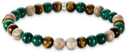 Thomas Sabo karkötő föld színű és zöld gyöngyökkel - A2193-468-7-L19 (A2193-468-7-L19)