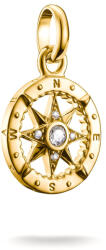 Thomas Sabo Aranyozott medál iránytű kövekkel (CC1261-414-14)