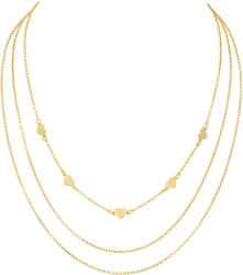 Ezüst ékszer Juta ezüst nyaklánc sárga arannyal futtatva - 80120366 (80120366)