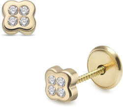 Lisa szerencsét hozó virág gyerek fülbevaló - JTAG-0692 (JTAG-0692)