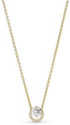 Pandora Szikrázó kerek glória collier sárga arany nyaklánc (361174C01-45)